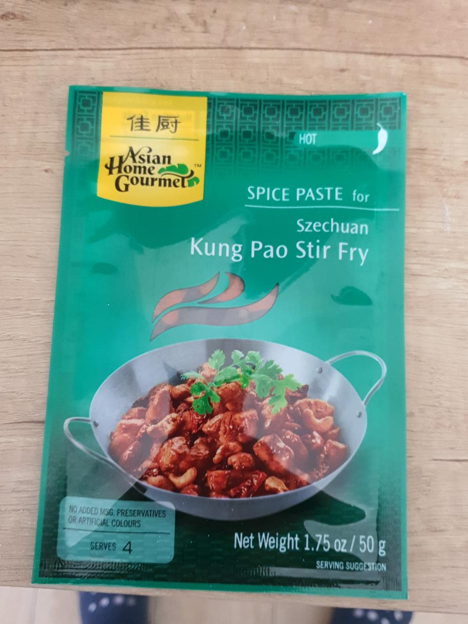 Fotografie - kung pao stir fry szechuan - Asian home gourmet omacka