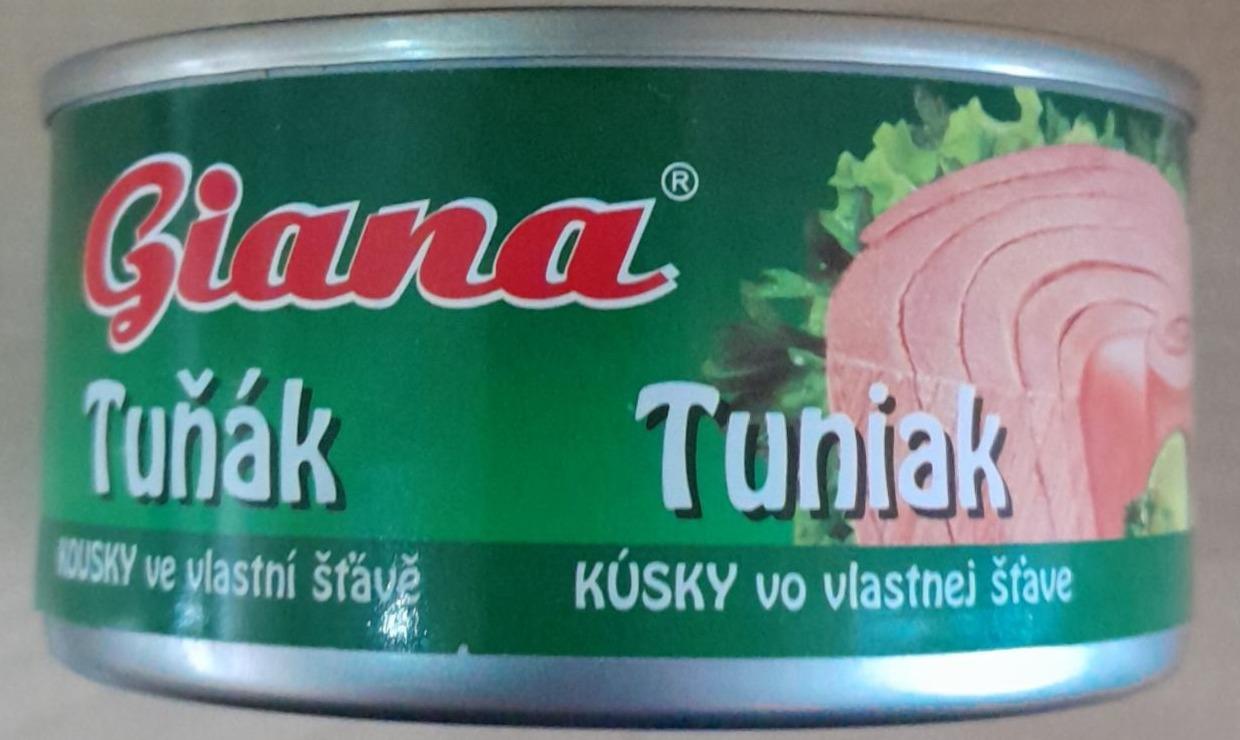 Fotografie - Tuniak kúsky vo vlastnej šťave Giana