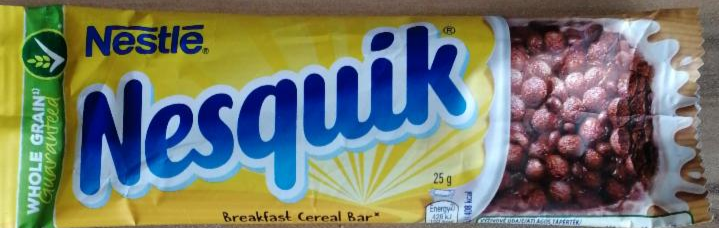 Fotografie - Nesquik Breakfast Cereal Bar