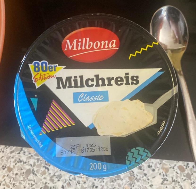 Fotografie - Milchreis Classic Milbona