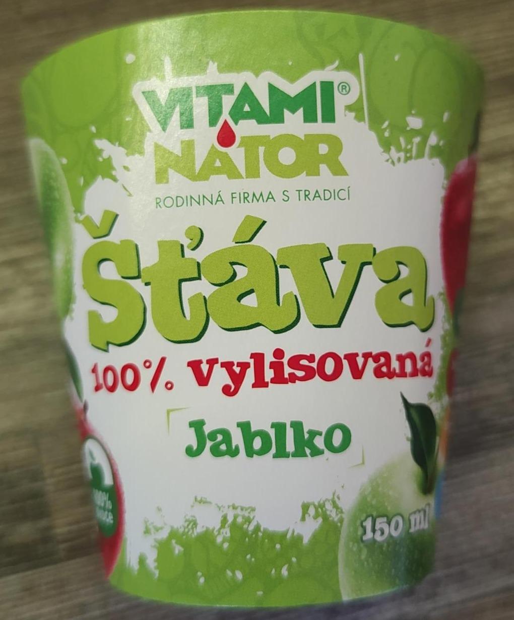 Fotografie - Šťáva 100% vylisovaná Jablko Vitaminátor