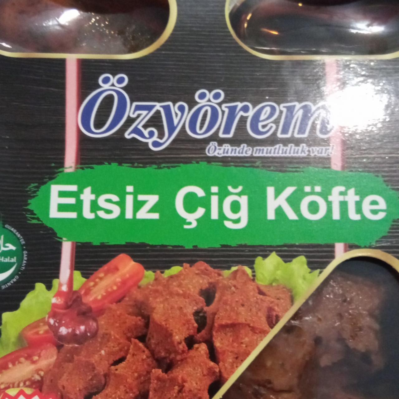 Fotografie - Etsiz Çig Köfte