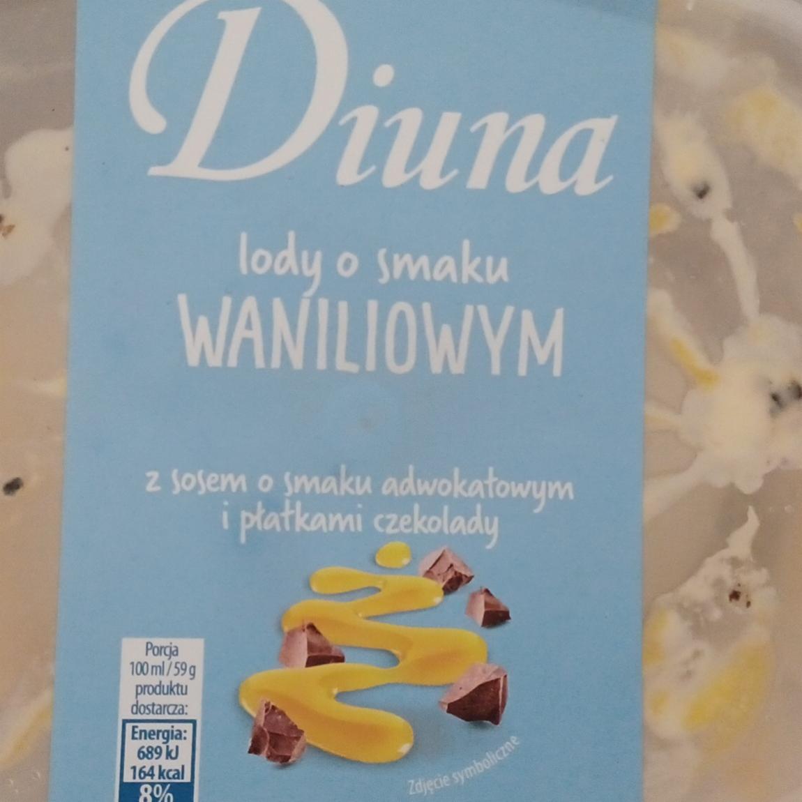 Fotografie - Lody o smaku waniliowym Diuna