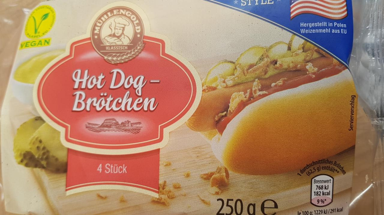 Fotografie - Hot Dog Brötchen