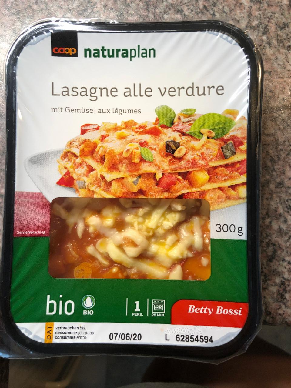 Fotografie - lasagne alle verdure