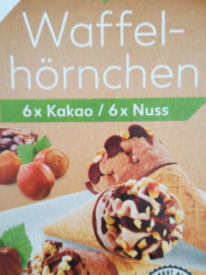 Fotografie - Mini waffel-hörnchen Nuss K-Classic