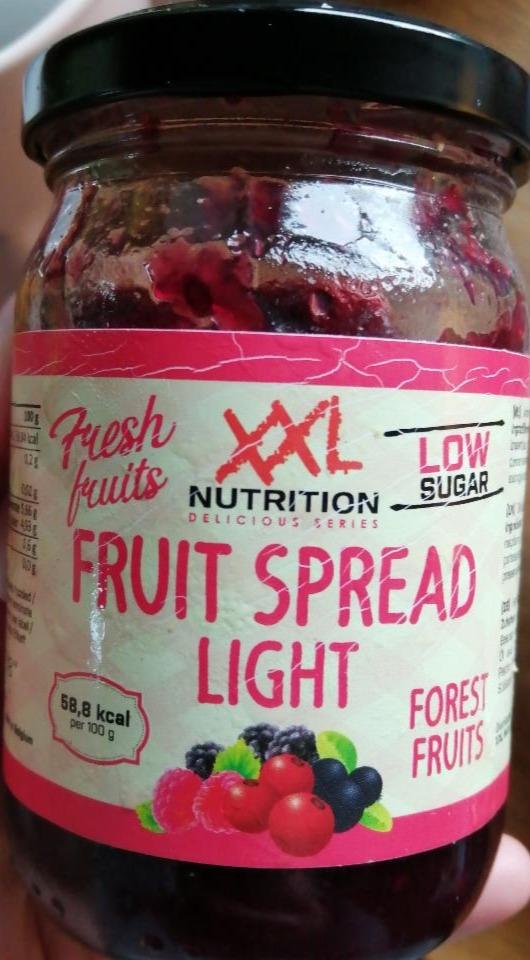 Fotografie - Fruit Spread Light Forest Fruits XXL Nutrition