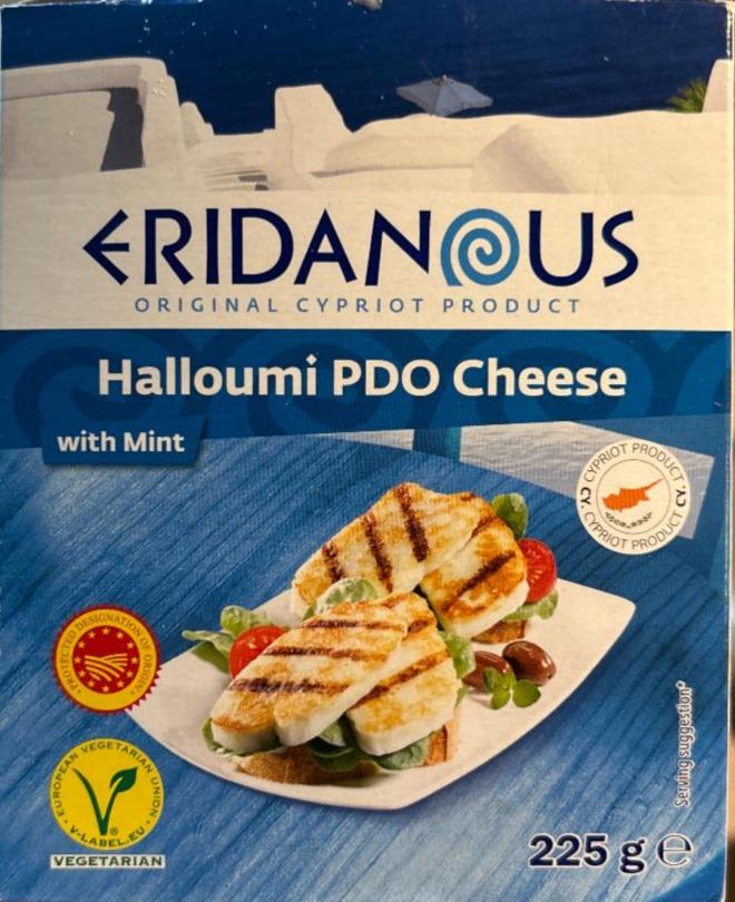 Fotografie - Halloumi PDO Cheese with Mint Eridanous