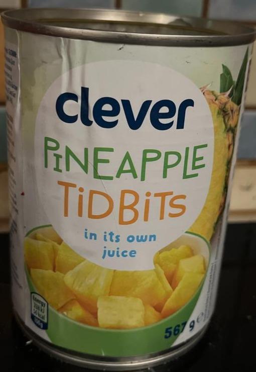 Fotografie - Pineapple tid bits in its own juice Clever