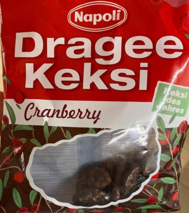 Fotografie - Dragee Keksi Cranberry Napoli