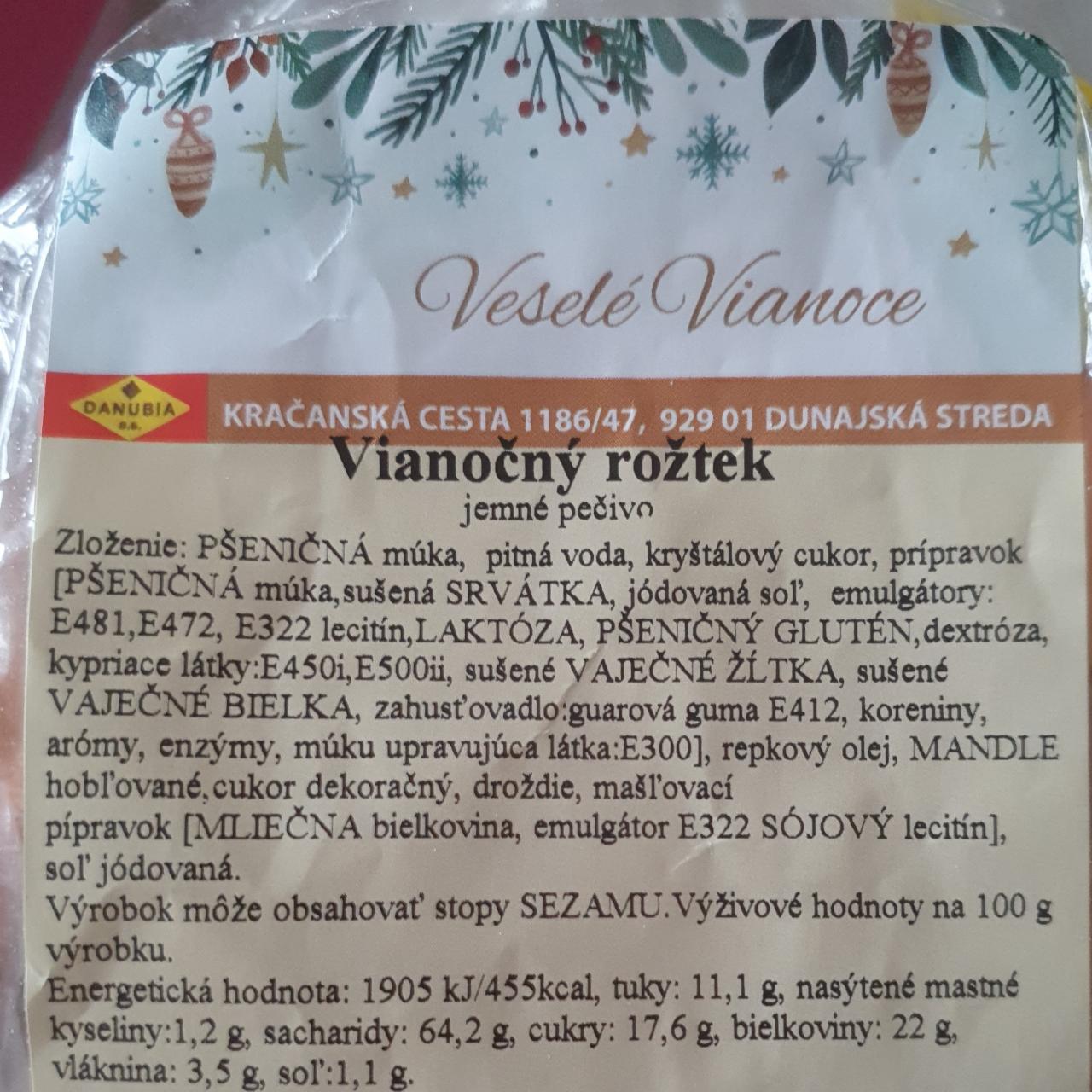 Fotografie - Vianočný rožtek Danubia