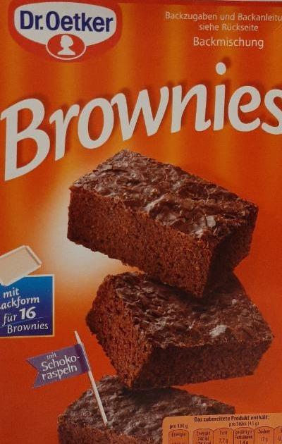 Fotografie - brownies dr. Oetker