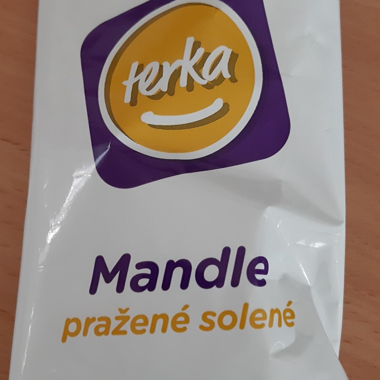 Fotografie - mandle pražené solené Terka