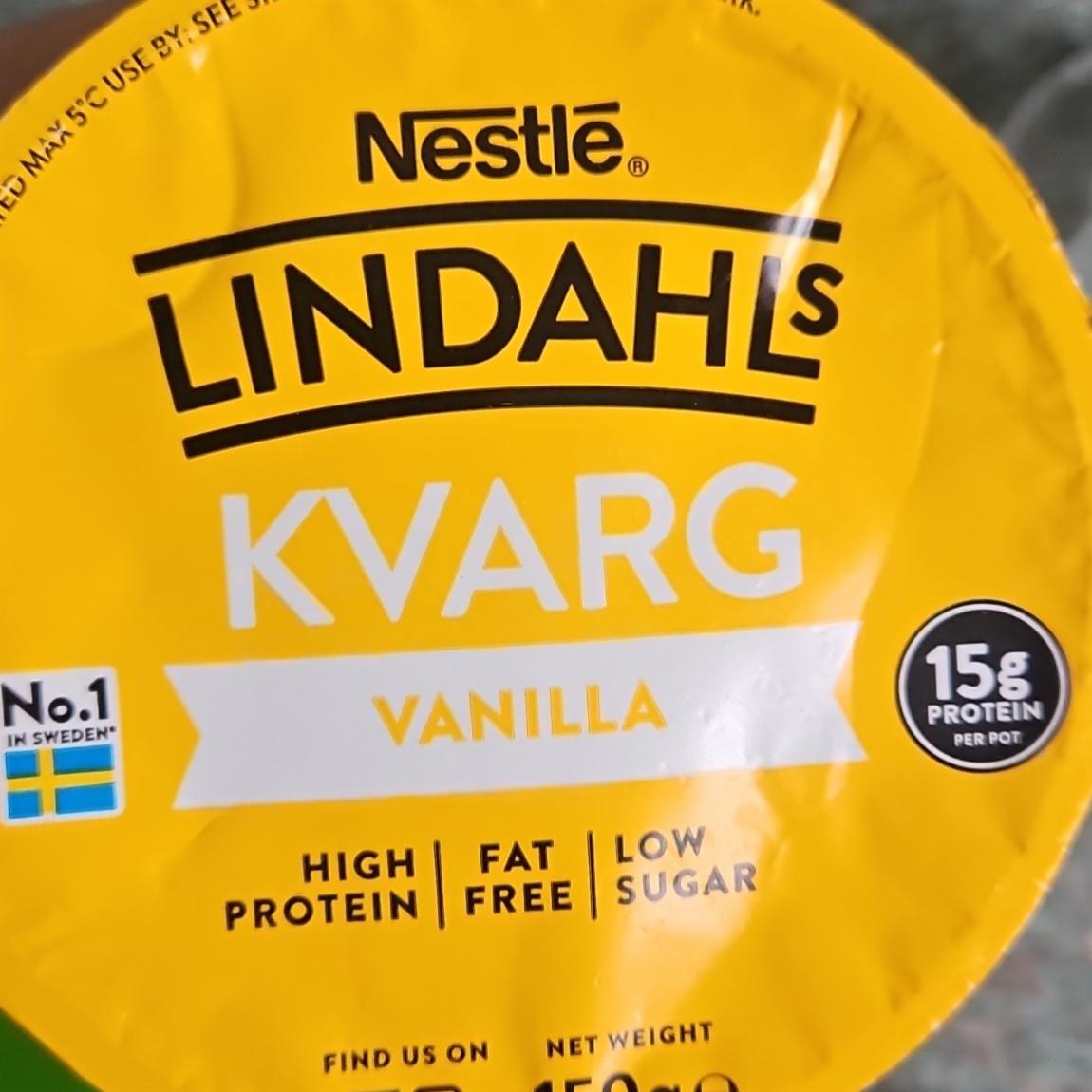 Fotografie - Lindahls Kvarg Vanilla Nestlé