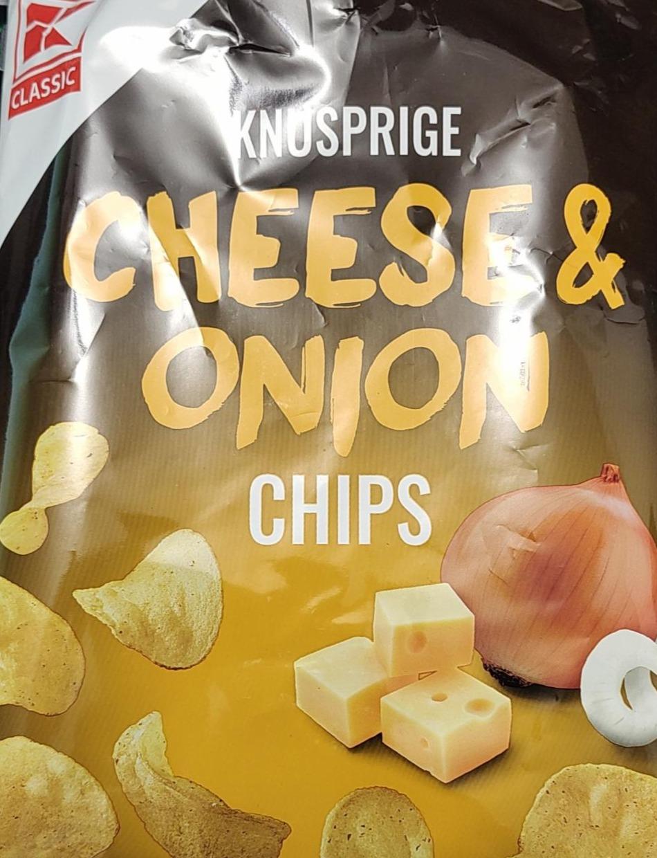 Fotografie - Knusprige cheese & onion chips K-Classic