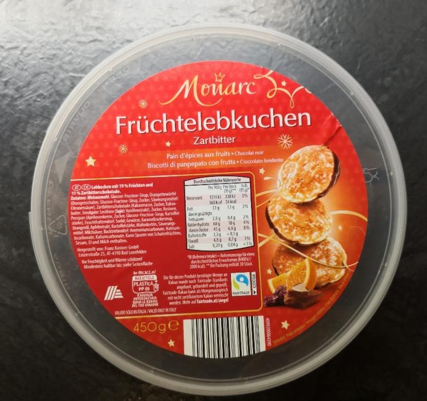 Fotografie - Früchtelebkuchen Zartbitter Hofer