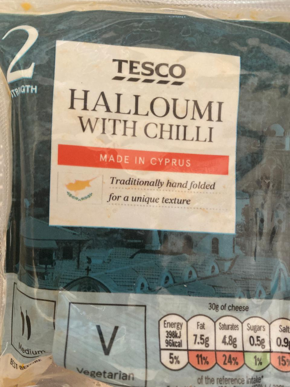 Fotografie - Halloumi with Chilli Tesco