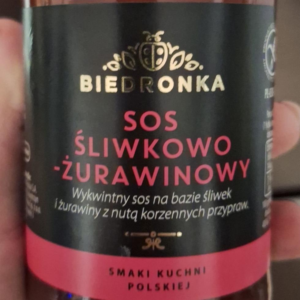 Fotografie - Sos Sliwkowo-Zurawinowy Biedronka