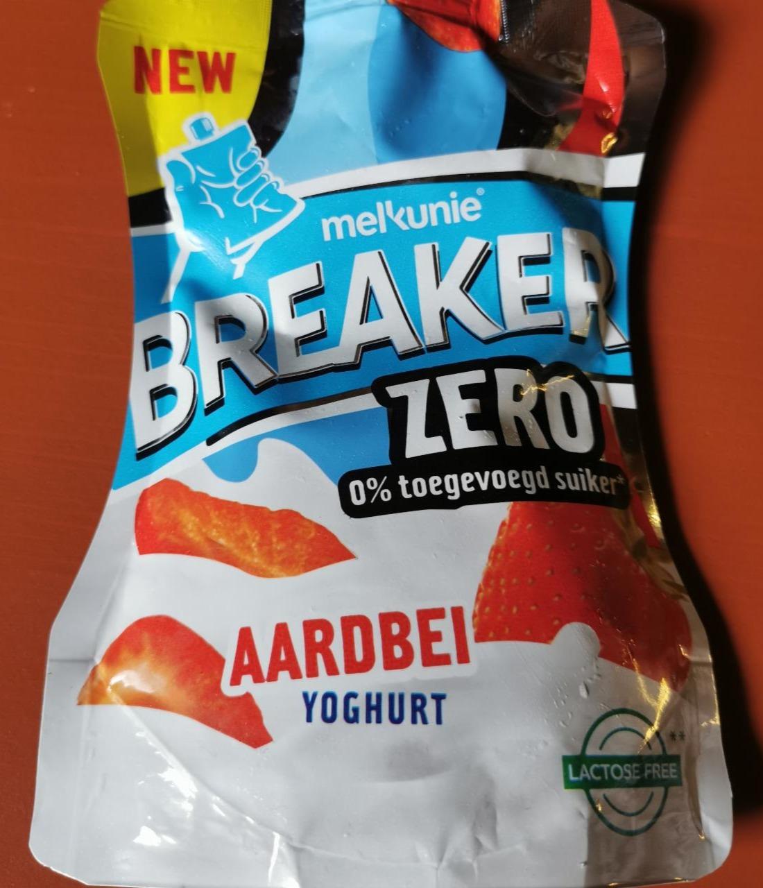 Fotografie - Breaker Zero Aardbei Yoghurt Melkunie