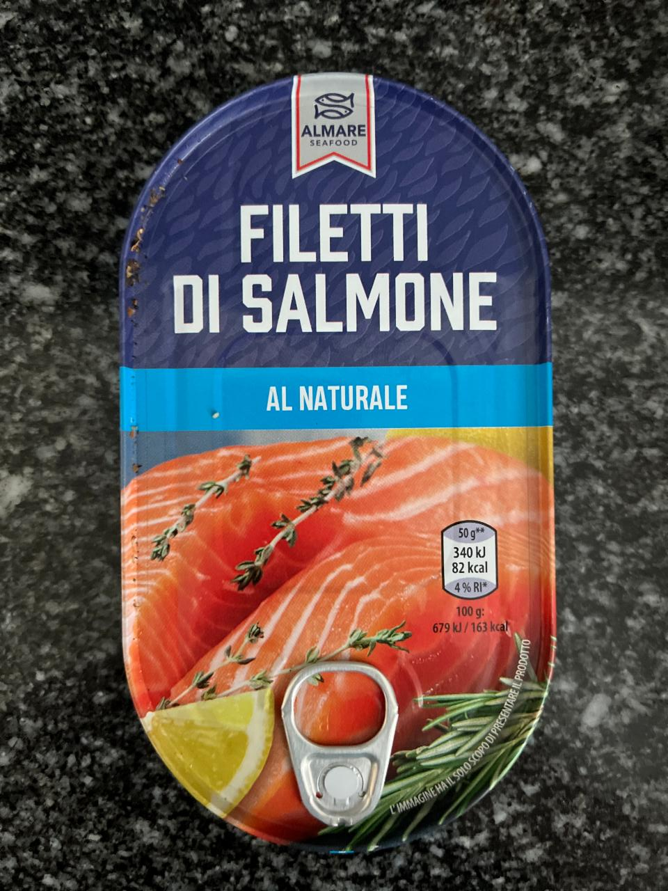 Fotografie - Filetti di Salmone al naturale Almare Seafood