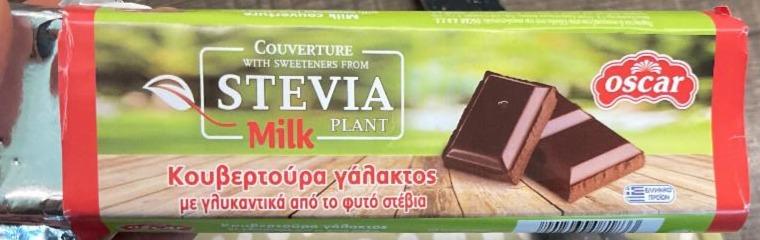 Fotografie - Stevia plant milk chocolate