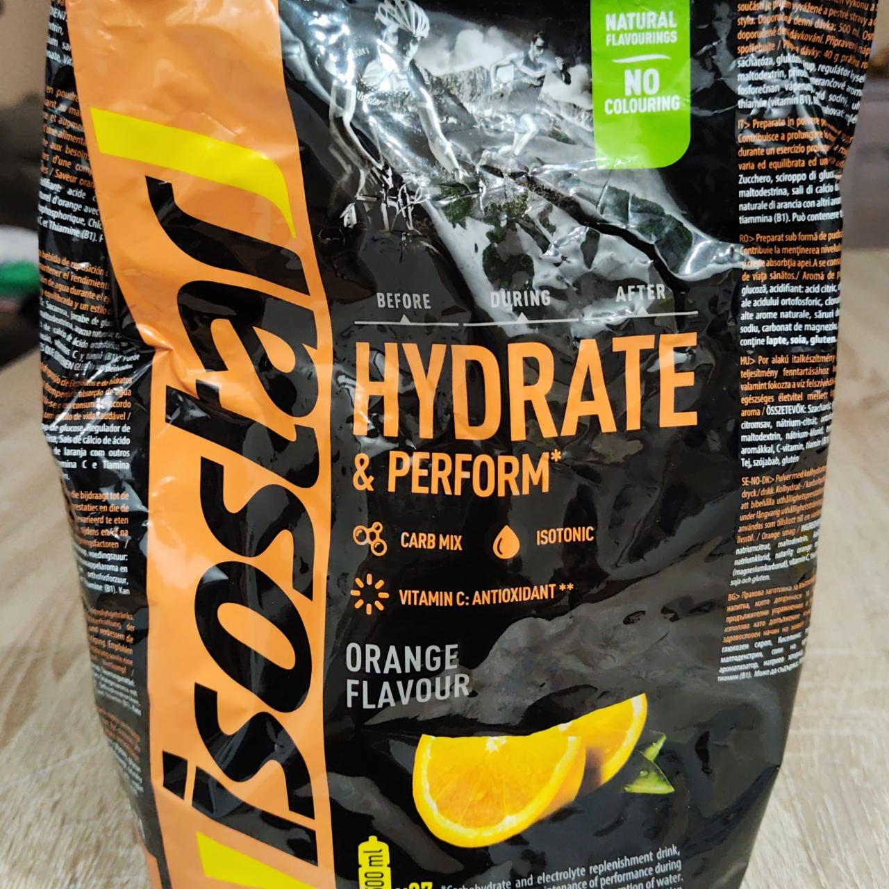 Fotografie - Hydrate & Perform Orange Isostar