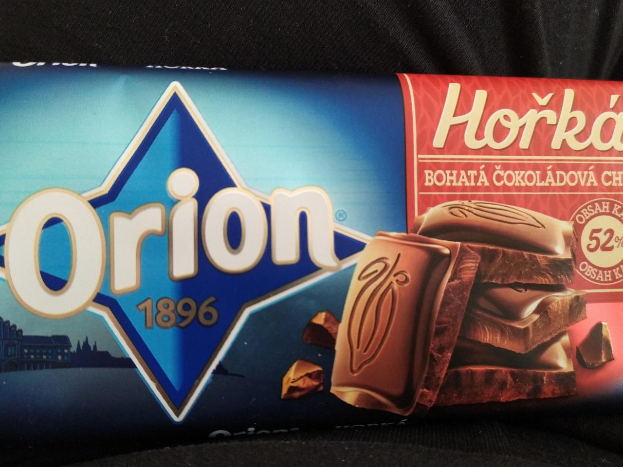 Fotografie - Orion horká čokoláda 52% 