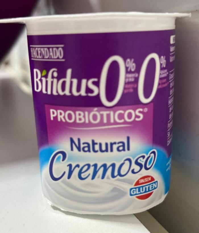 Fotografie - Bifidus 0% Probioticos Natural Cremoso Hacendado