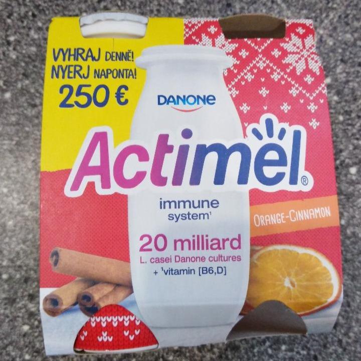 Fotografie - Actimel Orange cinnamon