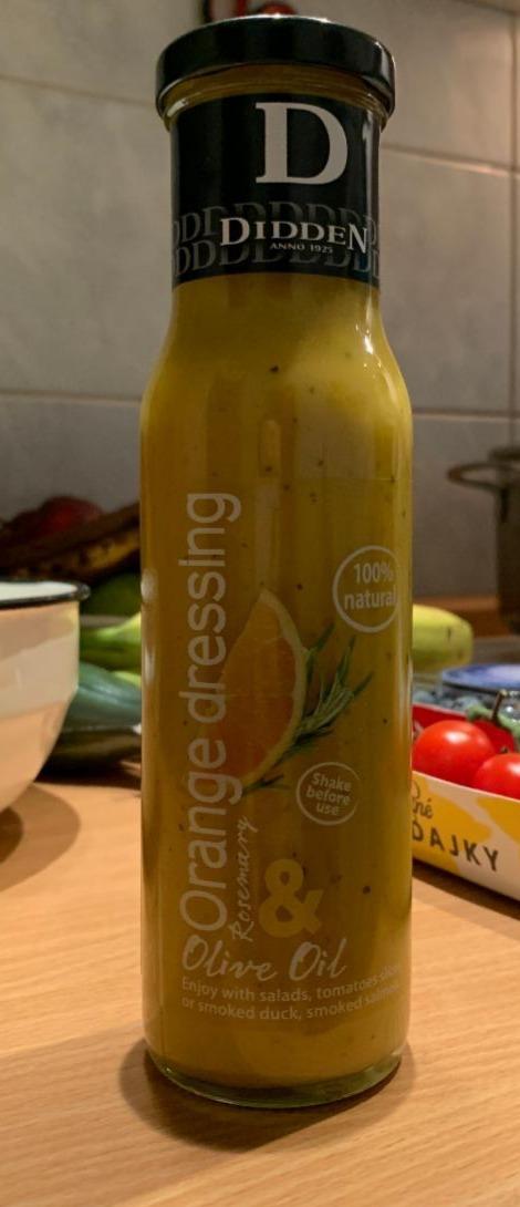 Fotografie - Orange dressing Rosemary & Olive oil Didden