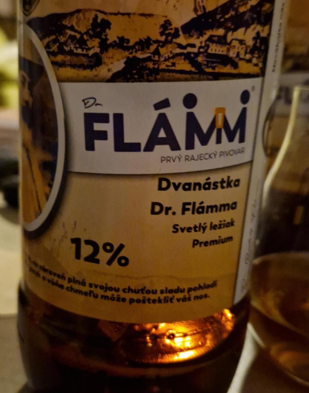 Fotografie - Dvanástka Dr. Flámma Svetlý ležiak Premium 12% Flámm