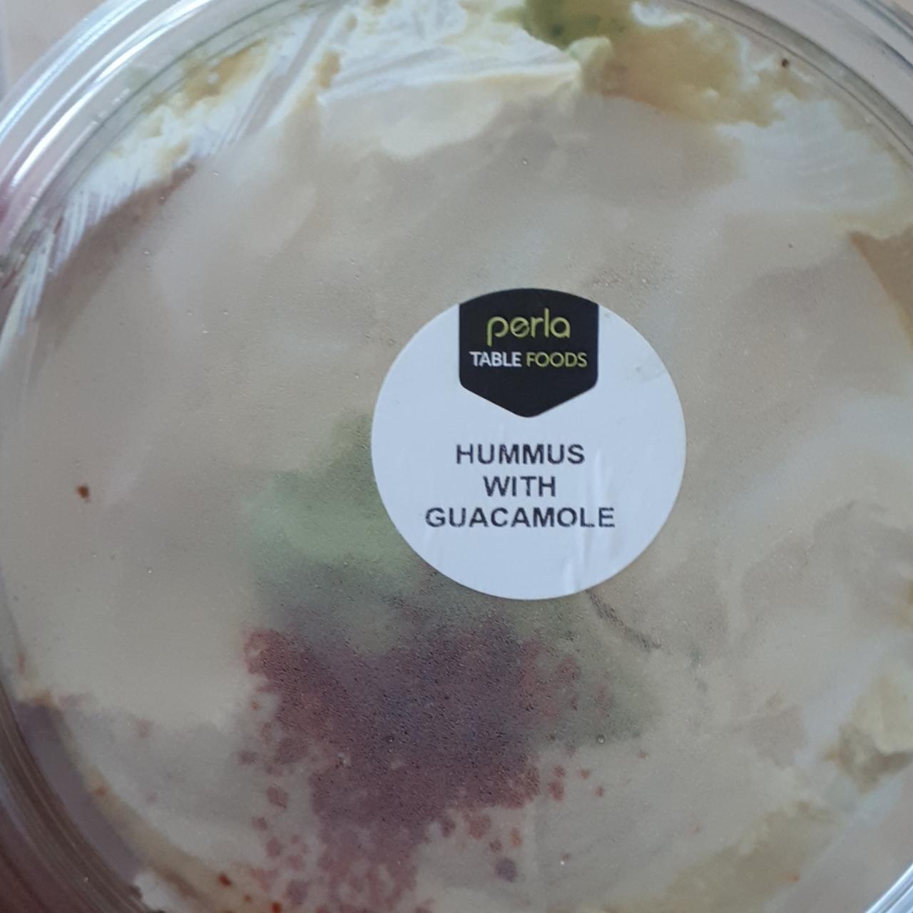 Fotografie - Hummus with guacamole Perla