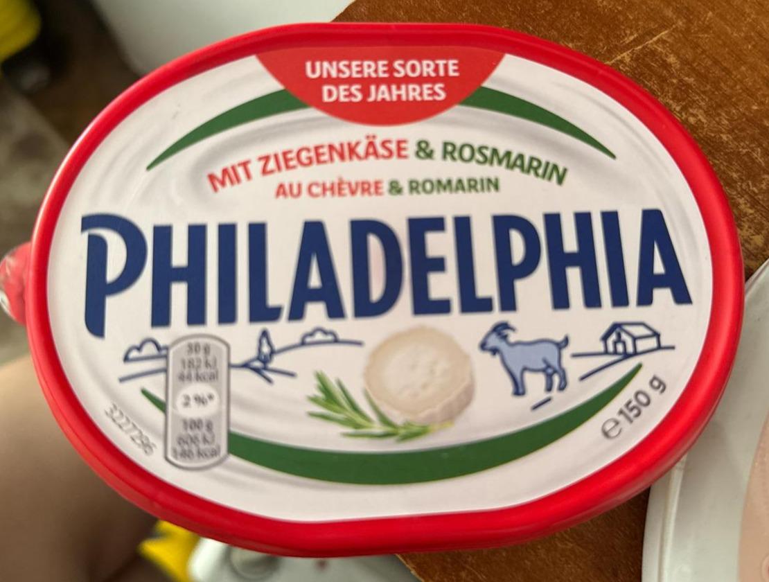 Fotografie - Mit ziegenkäse & rosmarin Philadelphia