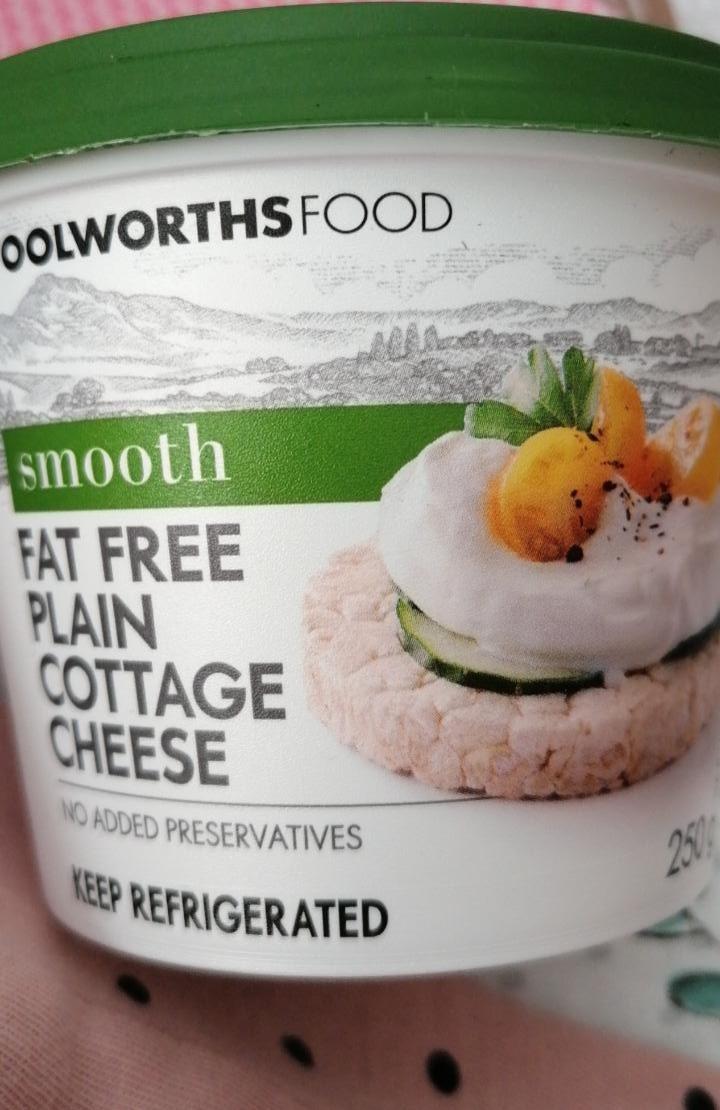 Fotografie - Smooth Fat free plain Cottage cheese