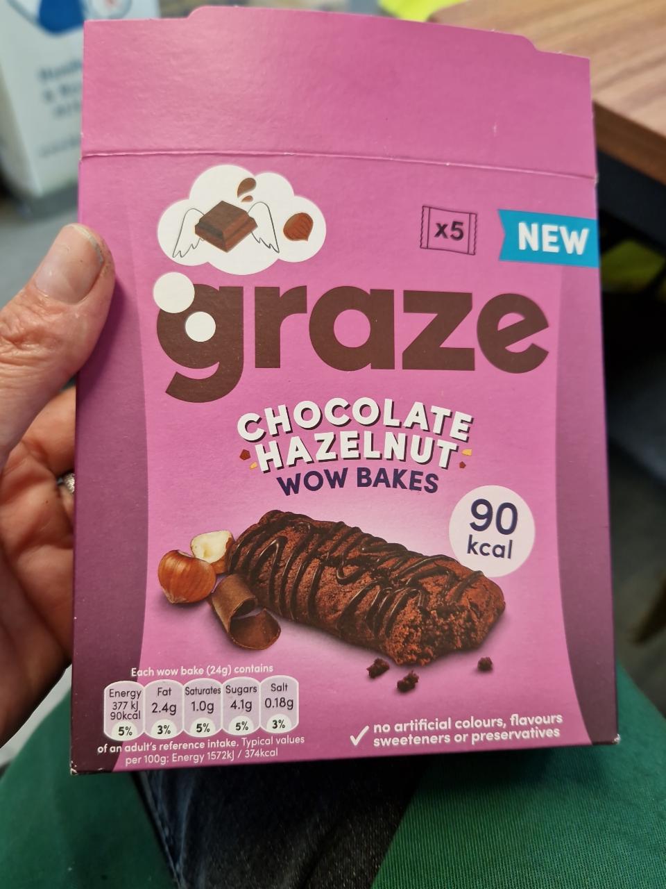 Fotografie - chocolate hazelnut wow bakes graze