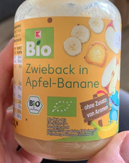 Fotografie - Zwieback in Apfel-Banane K-Bio