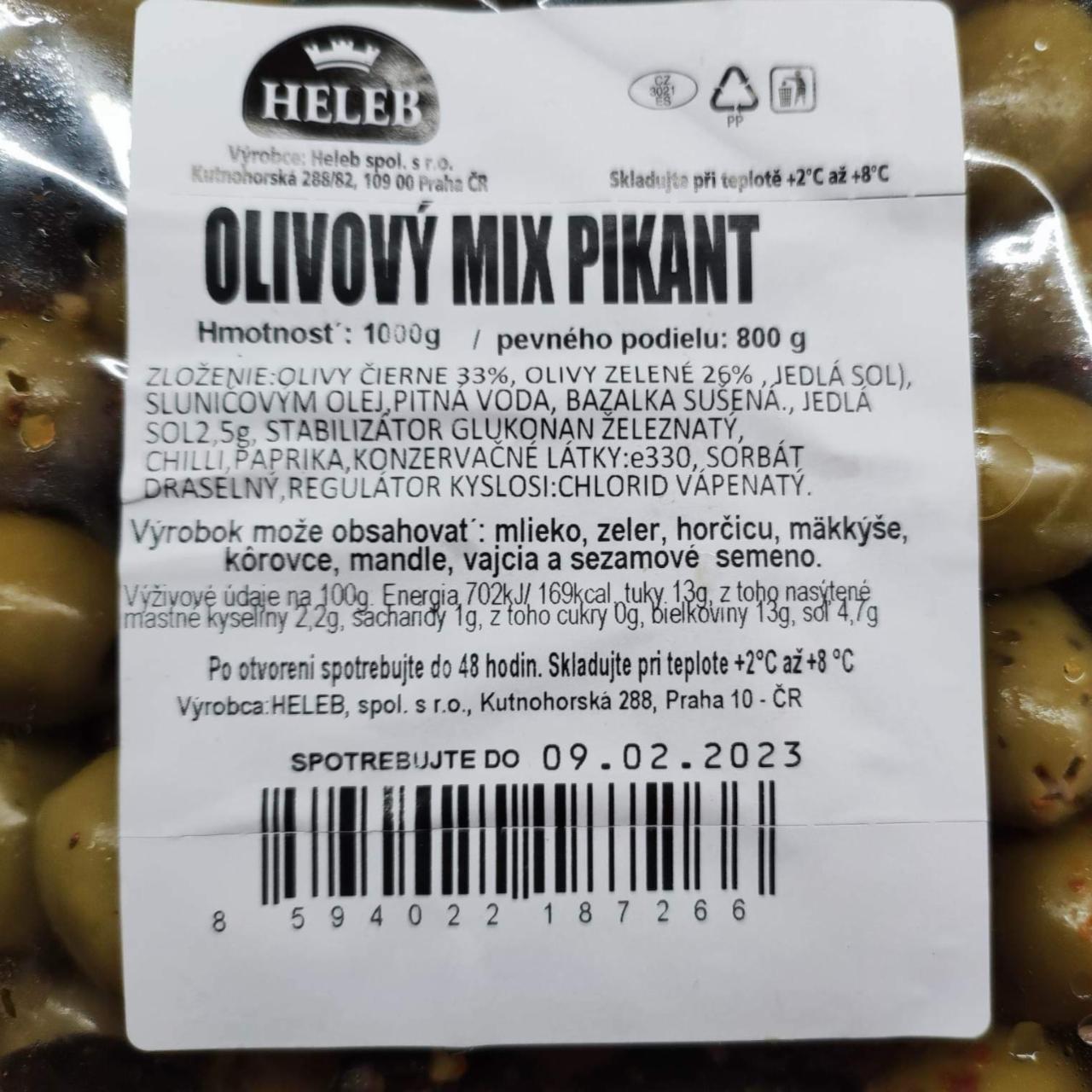 Fotografie - Olivový mix pikant Heleb