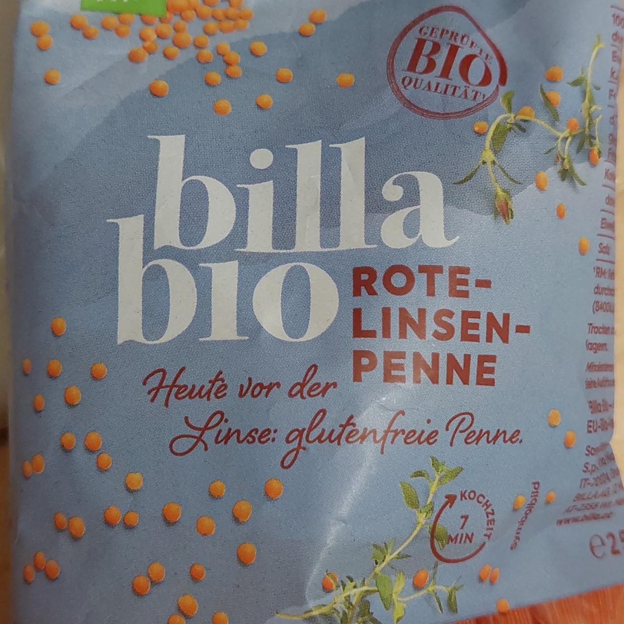 Fotografie - Rote linsen penne Billa Bio