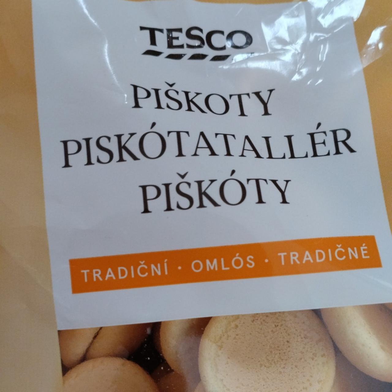 Fotografie - Piškoty Tesco