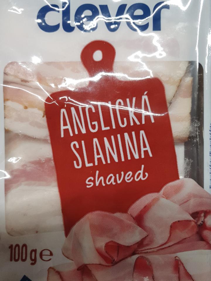 Fotografie - anglicka slanina shaved clever