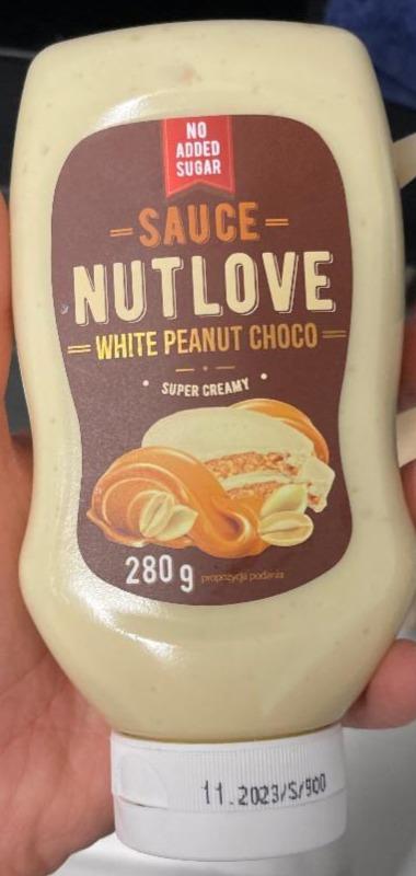 Fotografie - Sauce NutLove White Peanut Choco AllNutrition