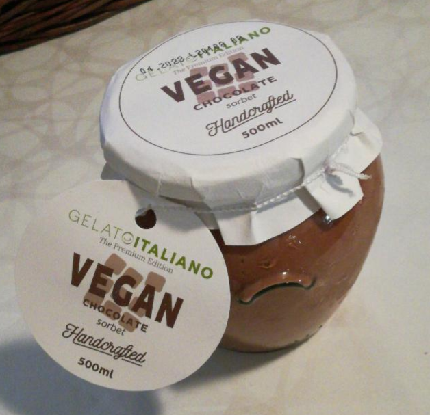 Fotografie - Vegan chocolate sorbet 