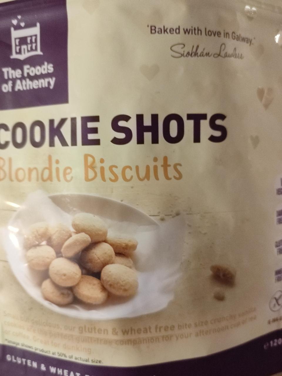 Fotografie - Cookie shots Blondie Biscuits