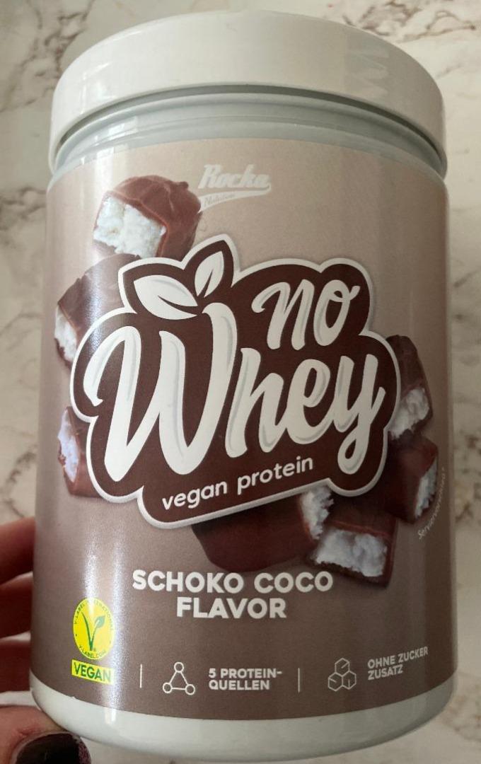 Fotografie - No Whey vegan protein Schoko Coco Rocka nutrition