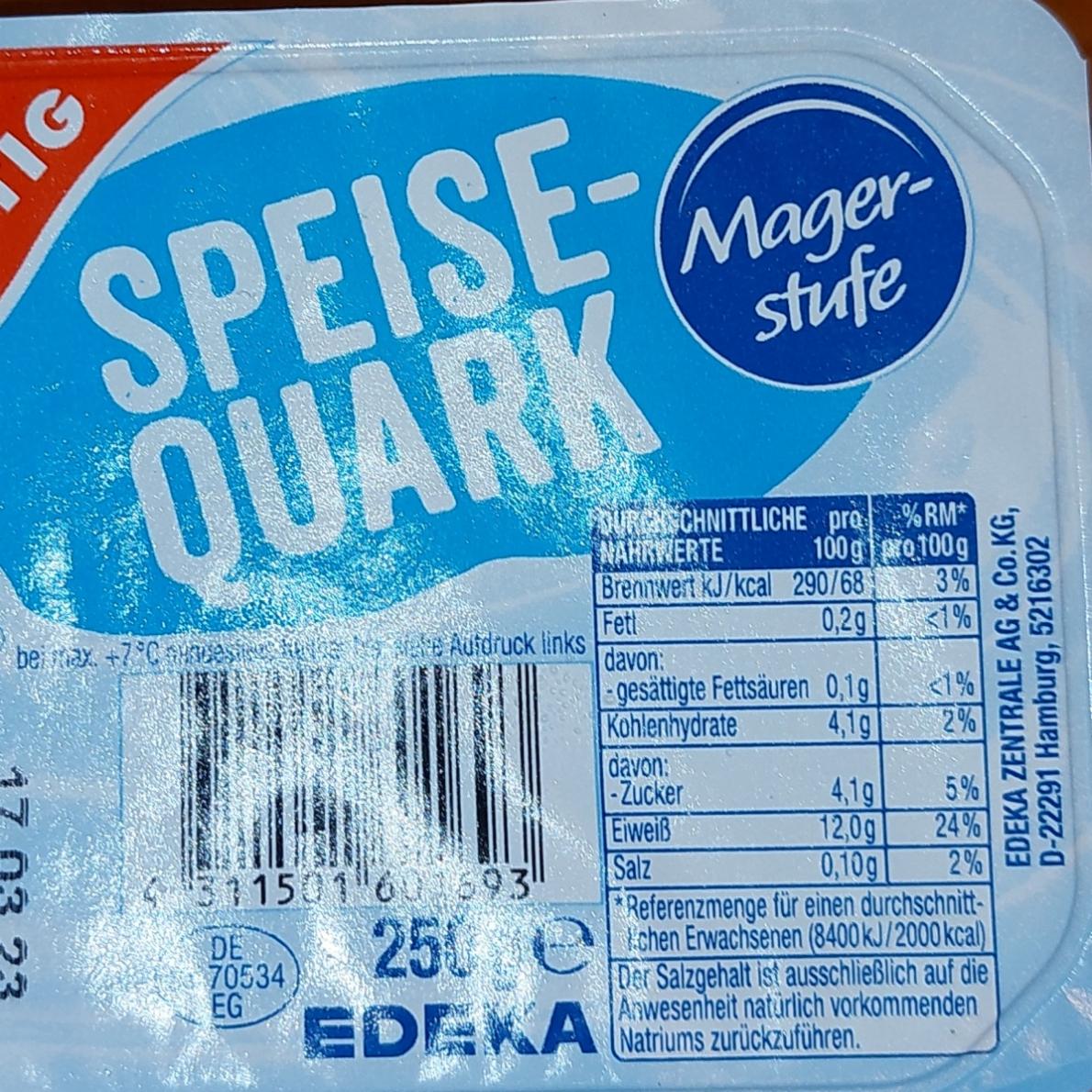 Fotografie - Speise-quark Magerstufe Gut & Günstig