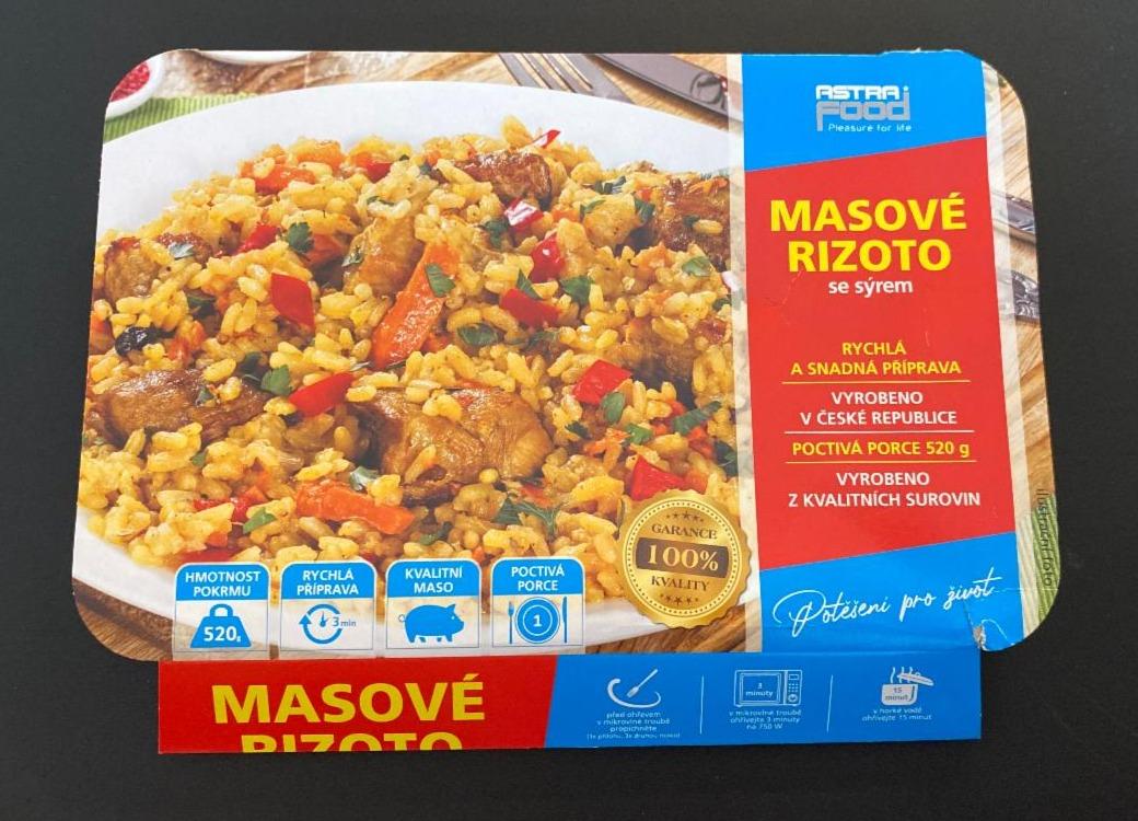 Fotografie - Masové rizoto se sýrem Astrafood