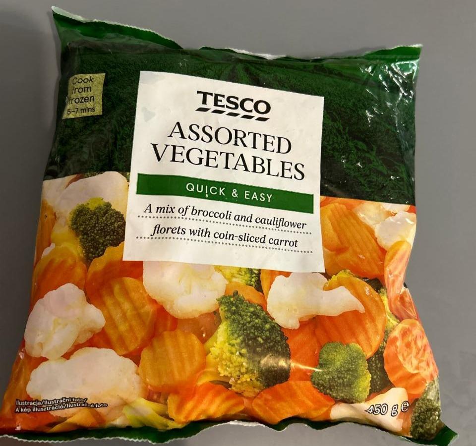 Fotografie - Tesco assorted vegetables