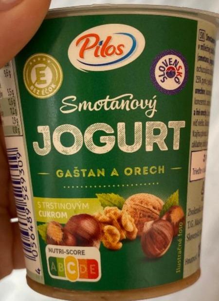 Fotografie - Smotanový jogurt Gaštan a Orech Pilos