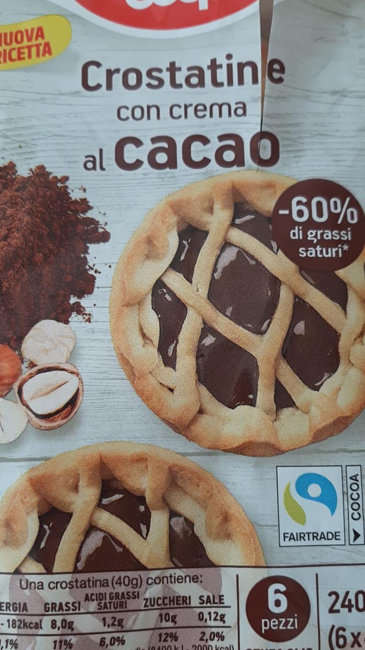 Fotografie - crostatine con crema al cacao