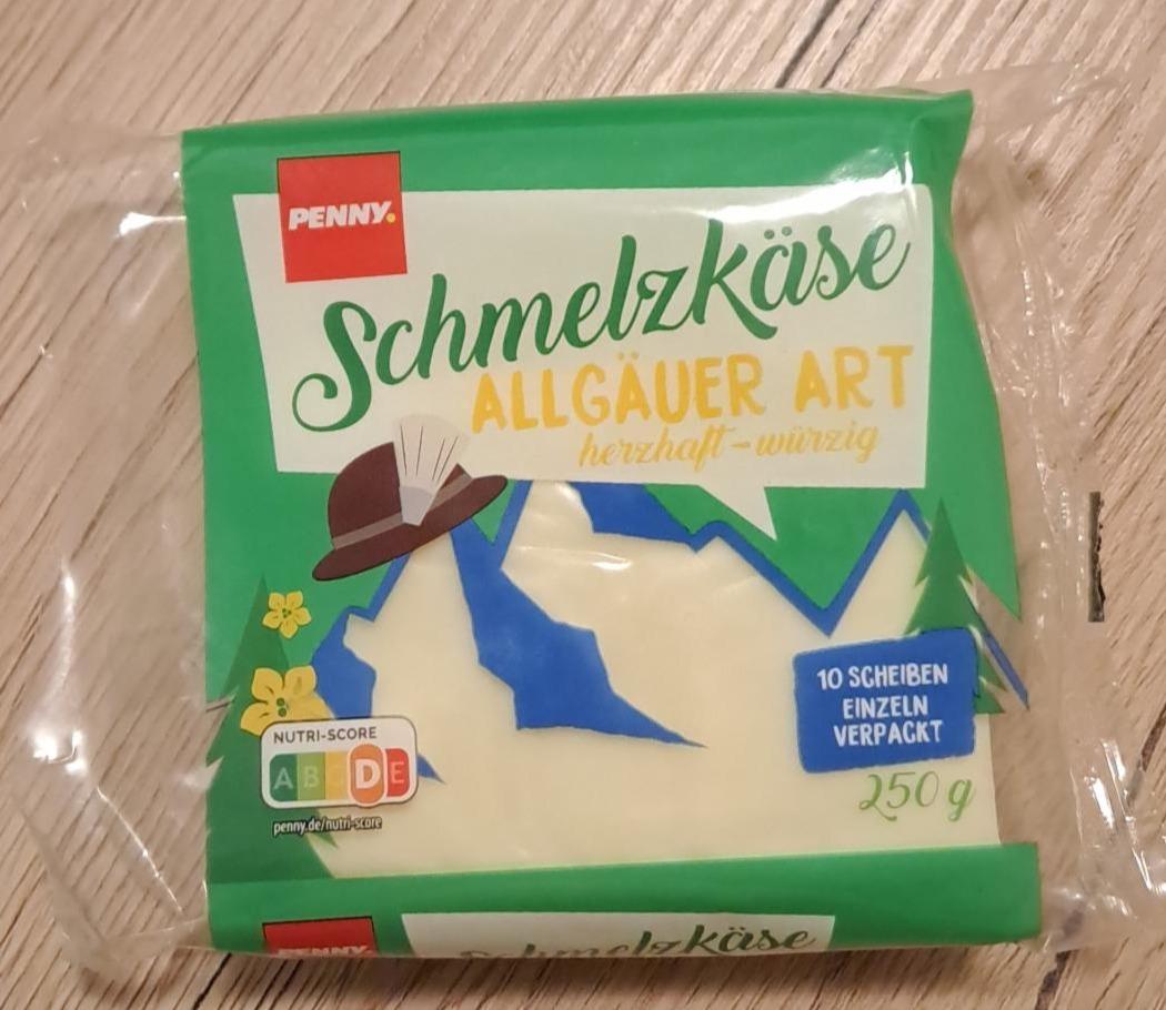 Fotografie - Schmelzkäse Allgäuer art Penny